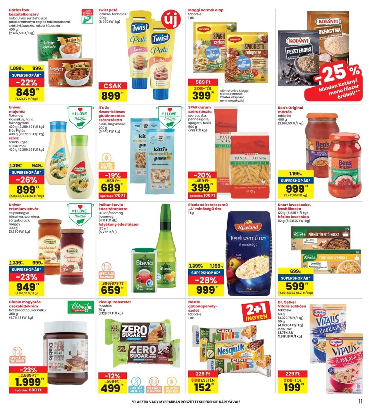 Interspar akciós újság 07.24–07.30 – 11. oldal