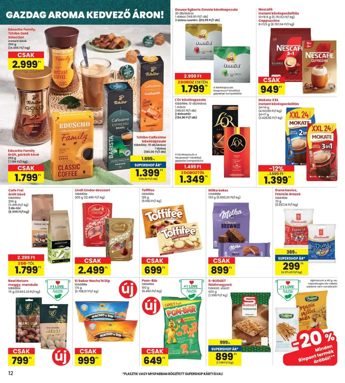 Interspar akciós újság 07.24–07.30 – 12. oldal