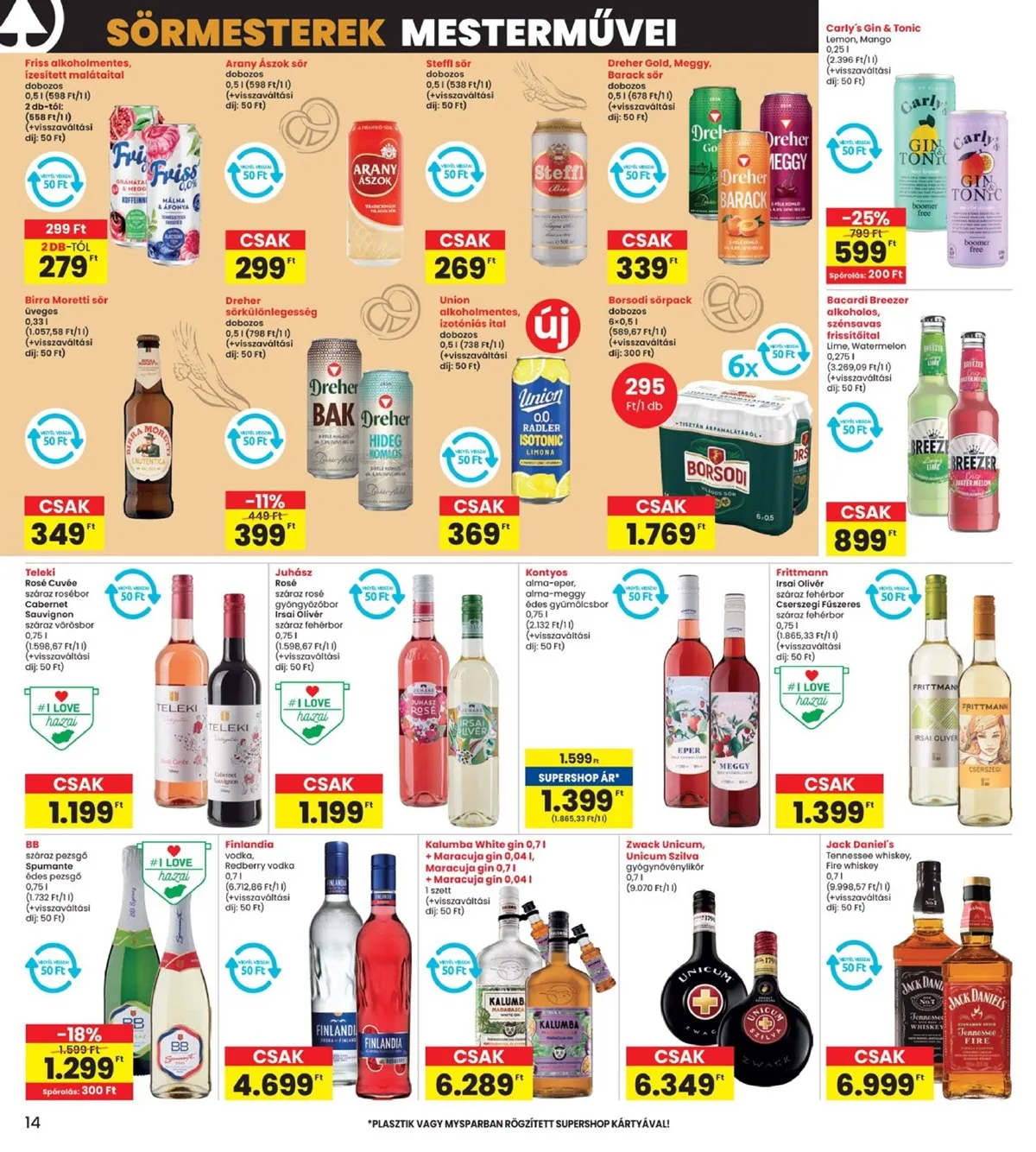 Interspar akciós újság 07.24–07.30 – 14. oldal