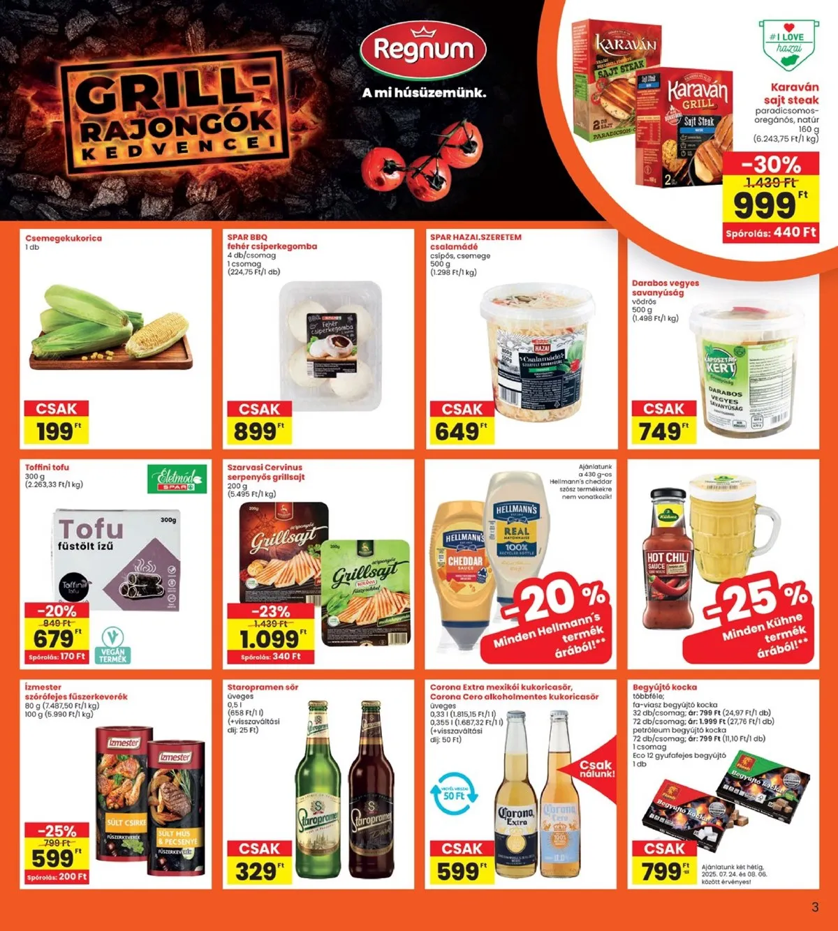 Interspar akciós újság 07.24–07.30 – 3. oldal