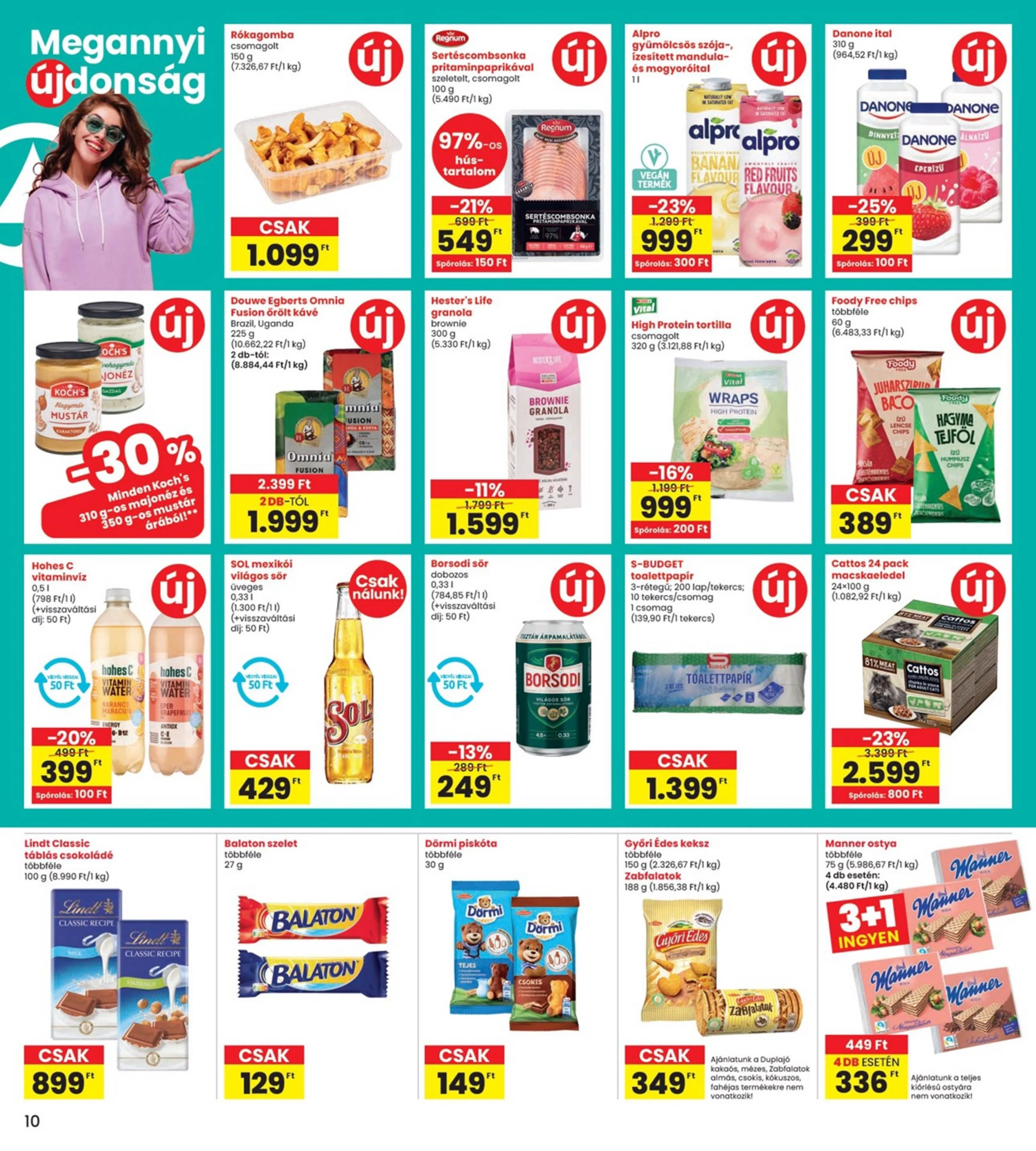 Interspar akciós újság 07.31–08.06 – 10. oldal