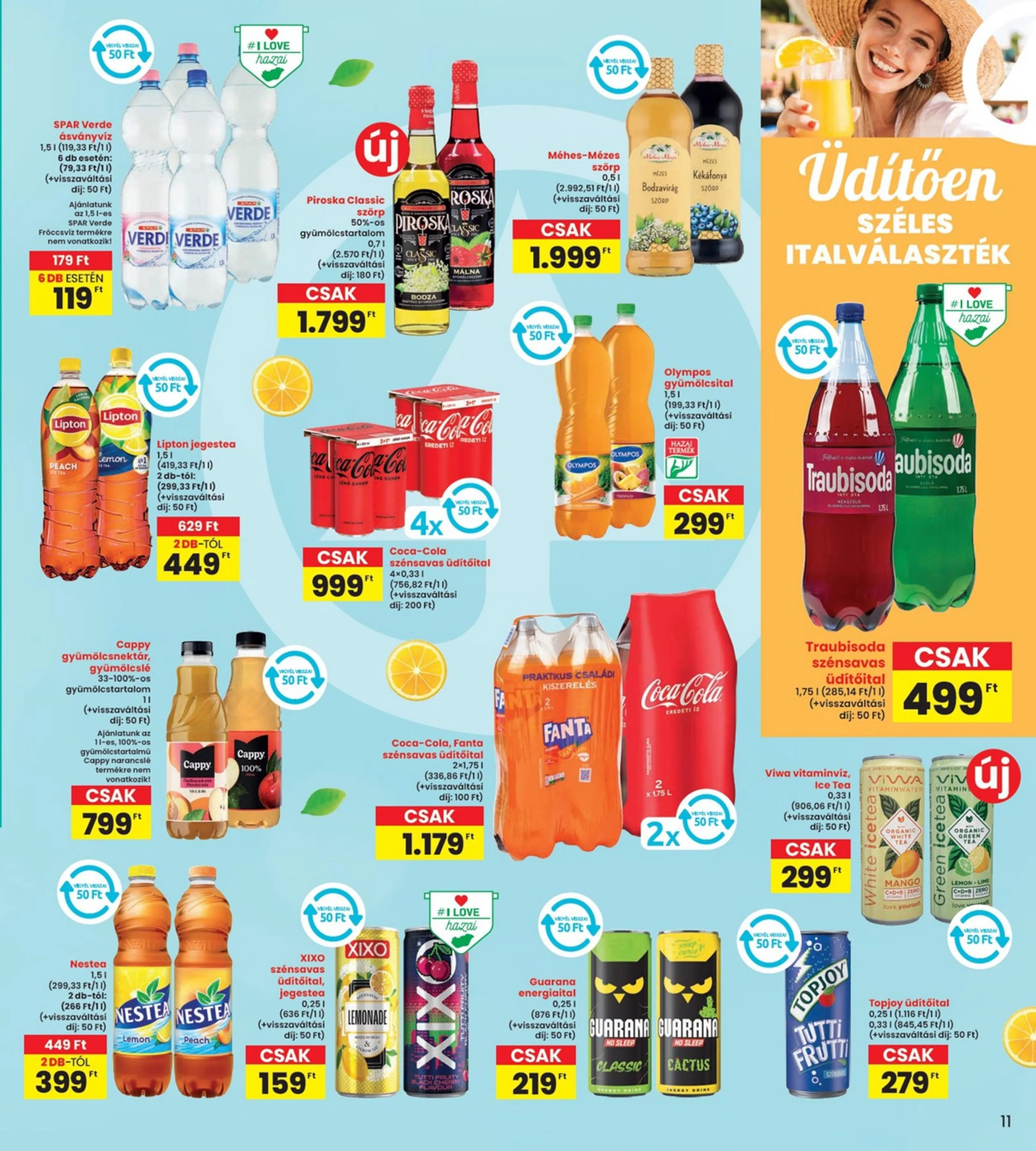 Interspar akciós újság 07.31–08.06 – 11. oldal