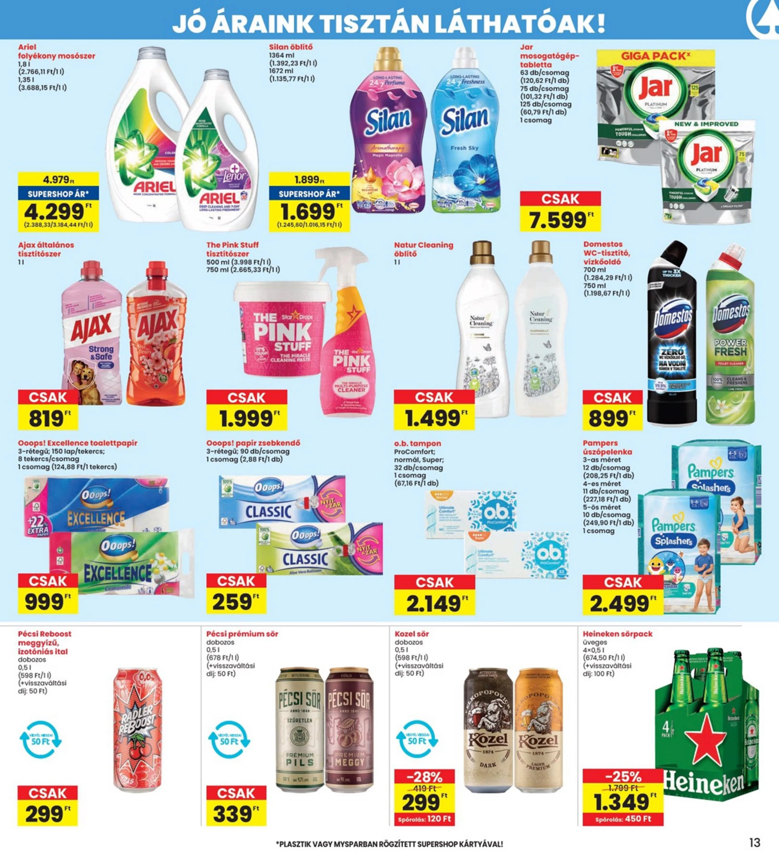 Interspar akciós újság 07.31–08.06 – 13. oldal