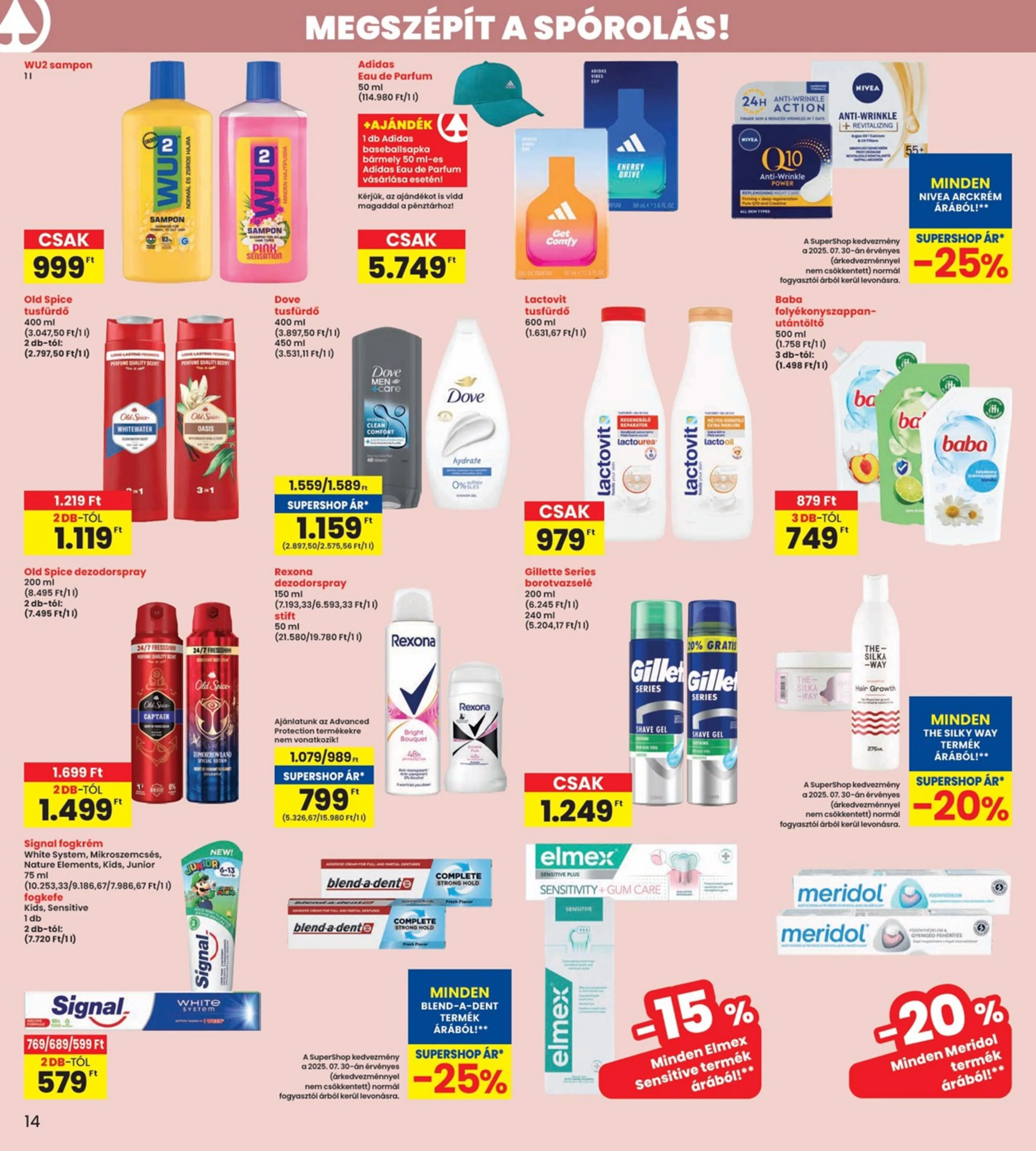 Interspar akciós újság 07.31–08.06 – 14. oldal