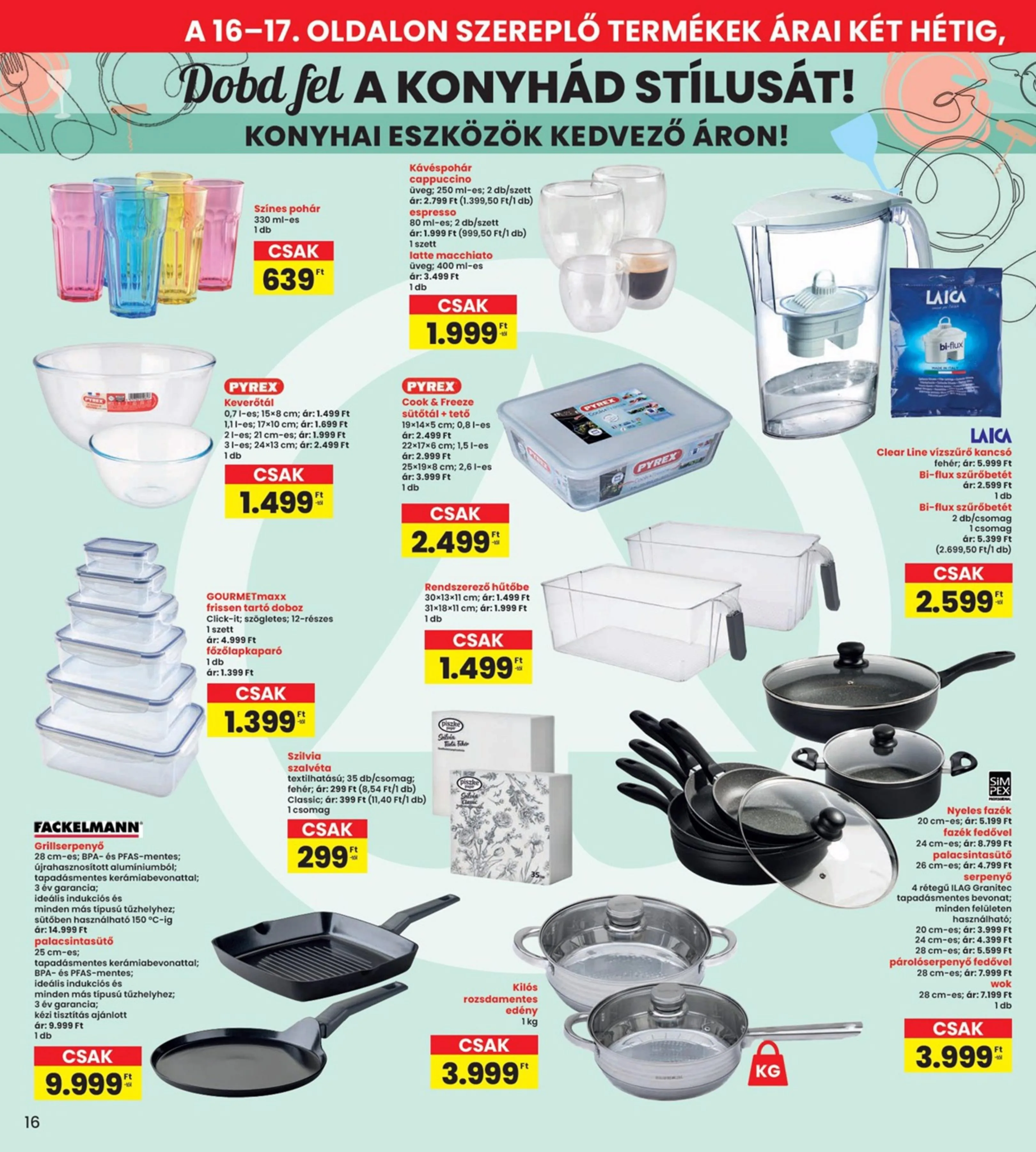 Interspar akciós újság 07.31–08.06 – 16. oldal