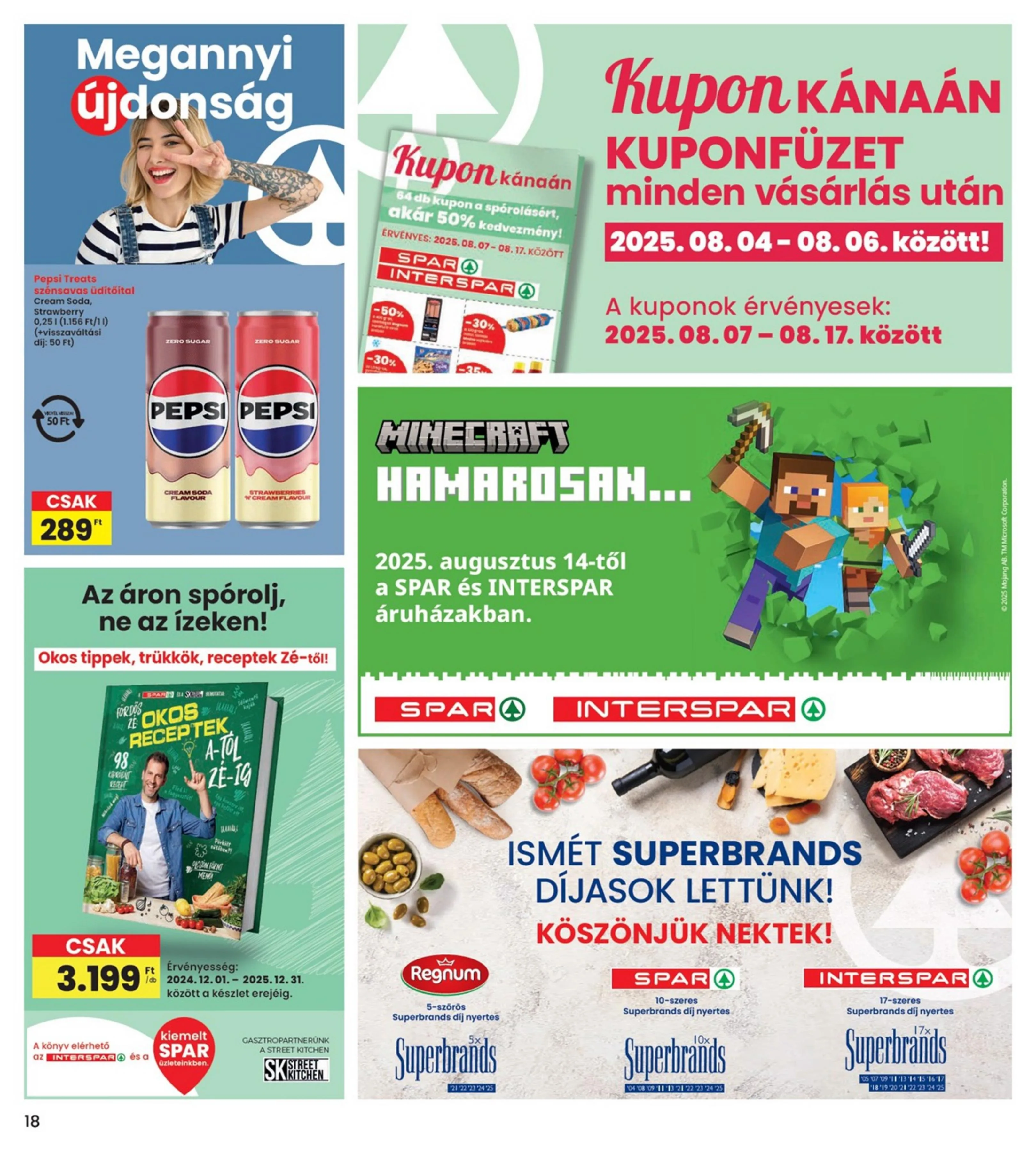 Interspar akciós újság 07.31–08.06 – 18. oldal