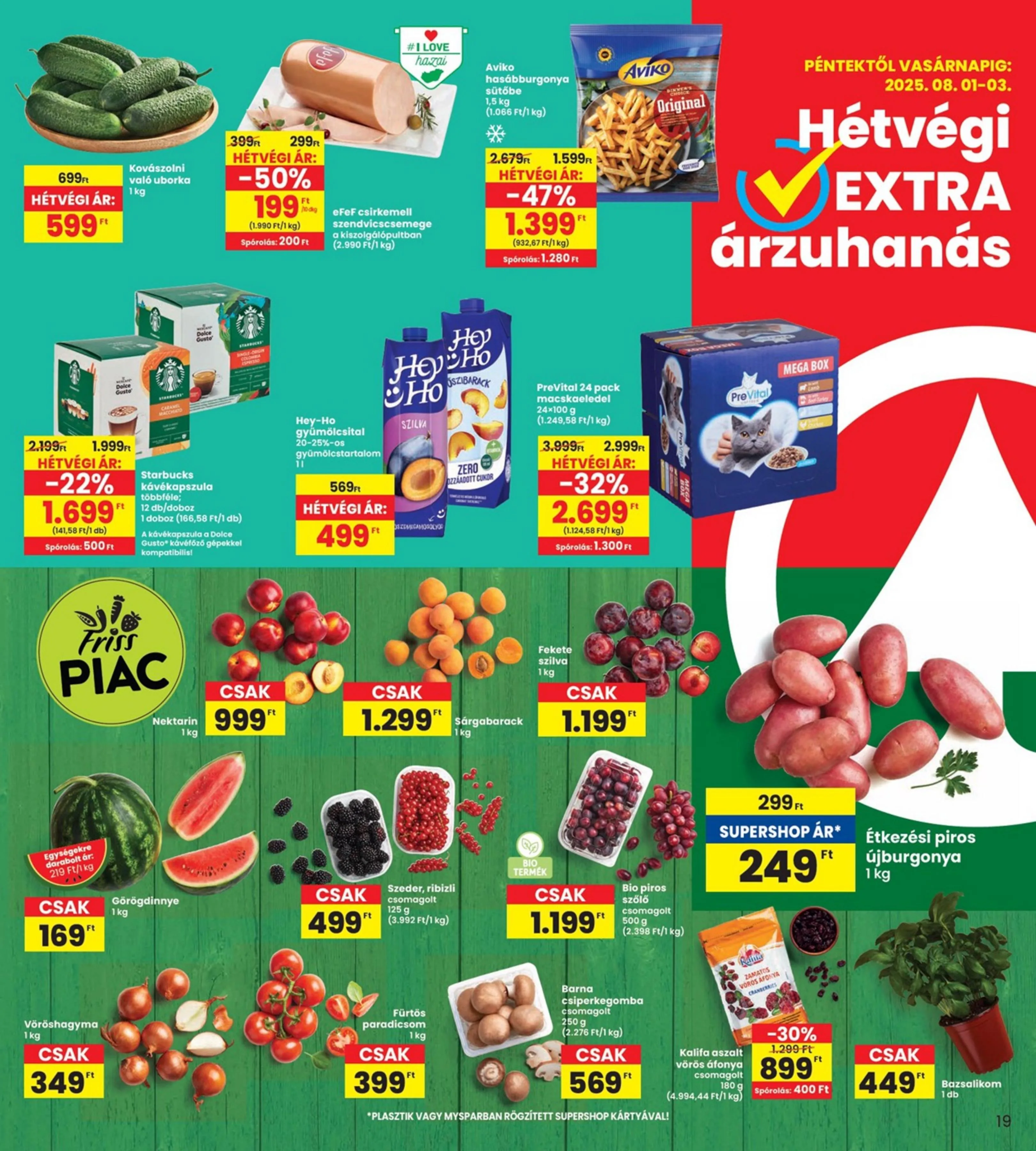 Interspar akciós újság 07.31–08.06 – 19. oldal