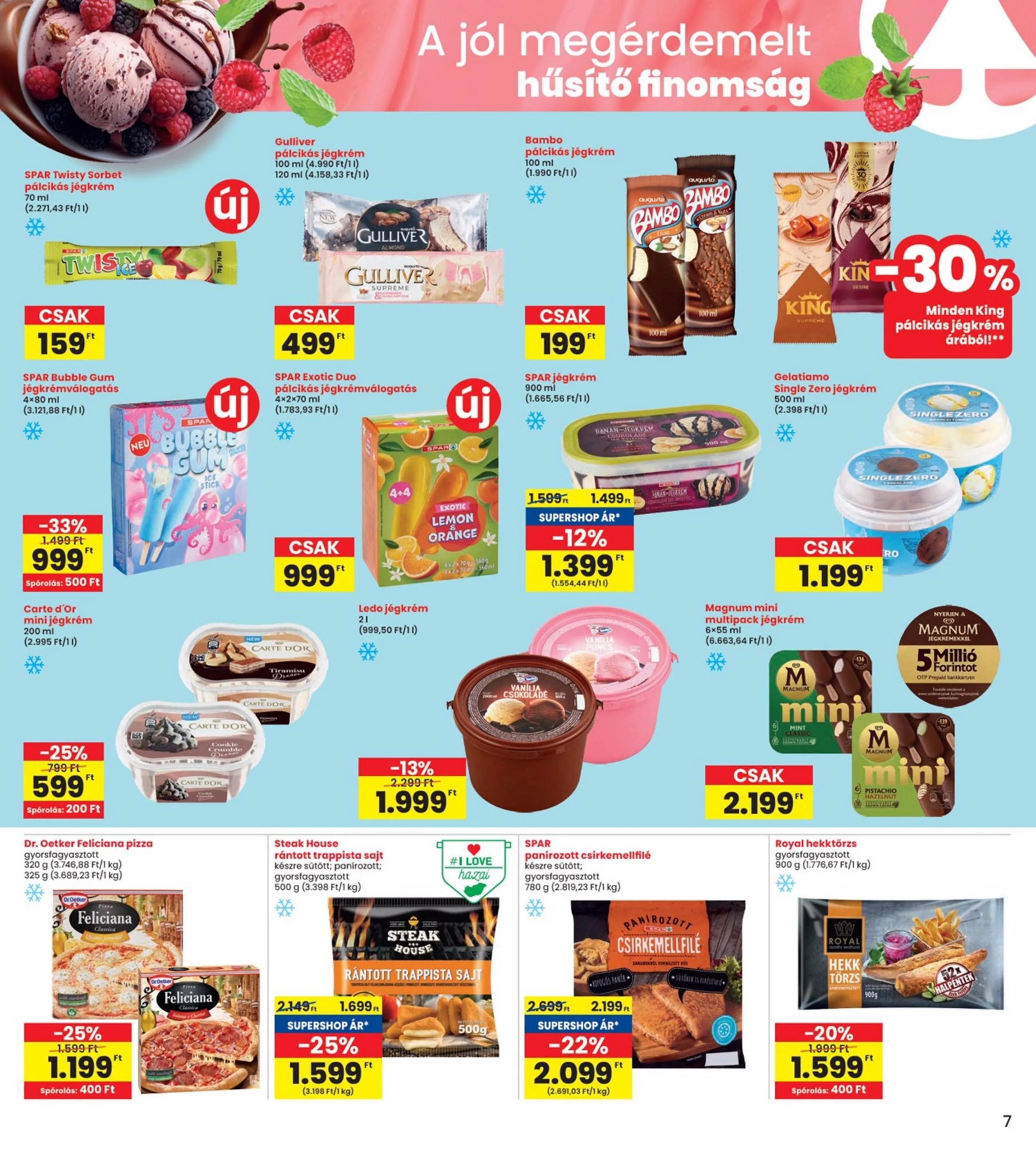 Interspar akciós újság 07.31–08.06 – 7. oldal