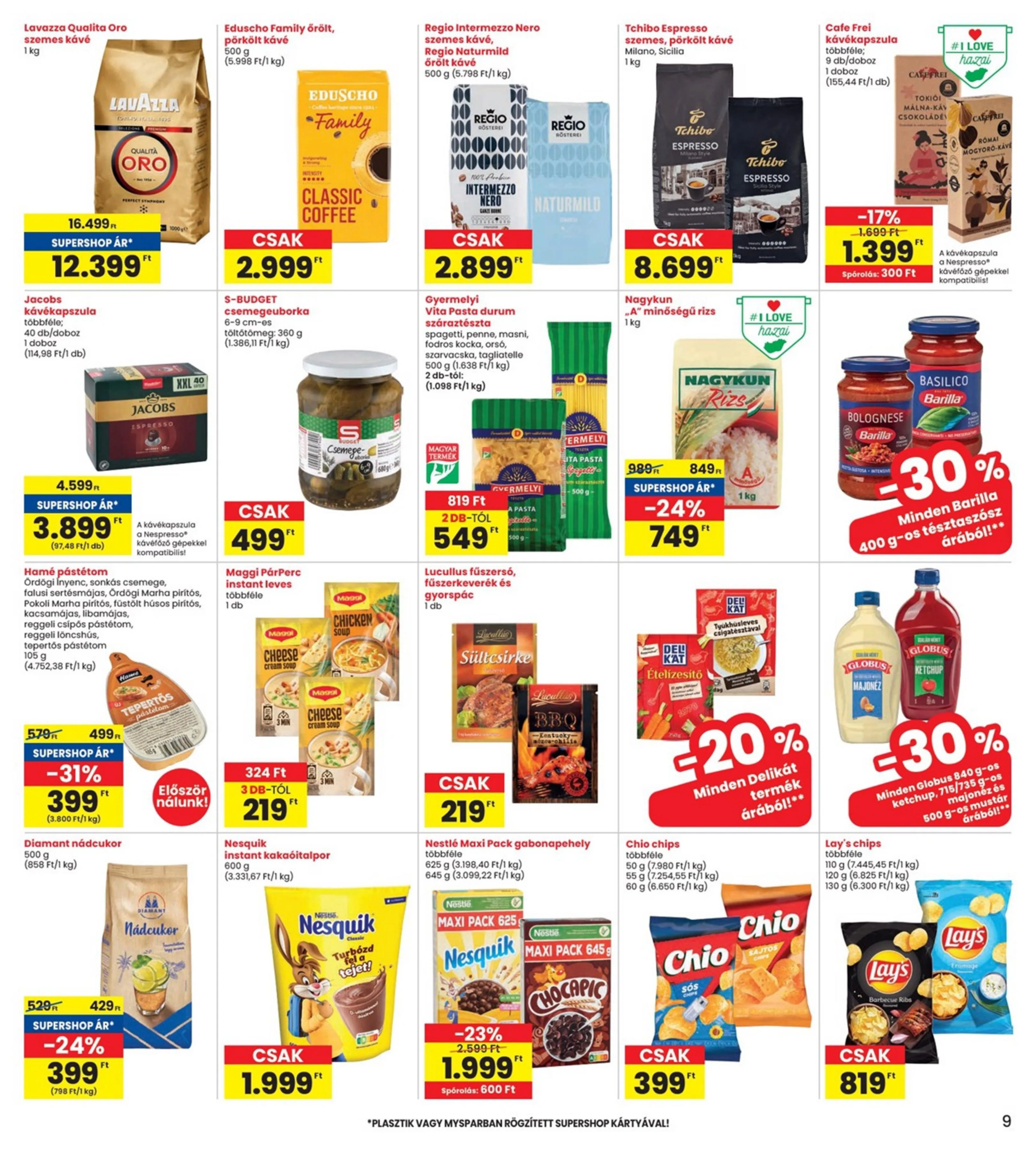 Interspar akciós újság 07.31–08.06 – 9. oldal