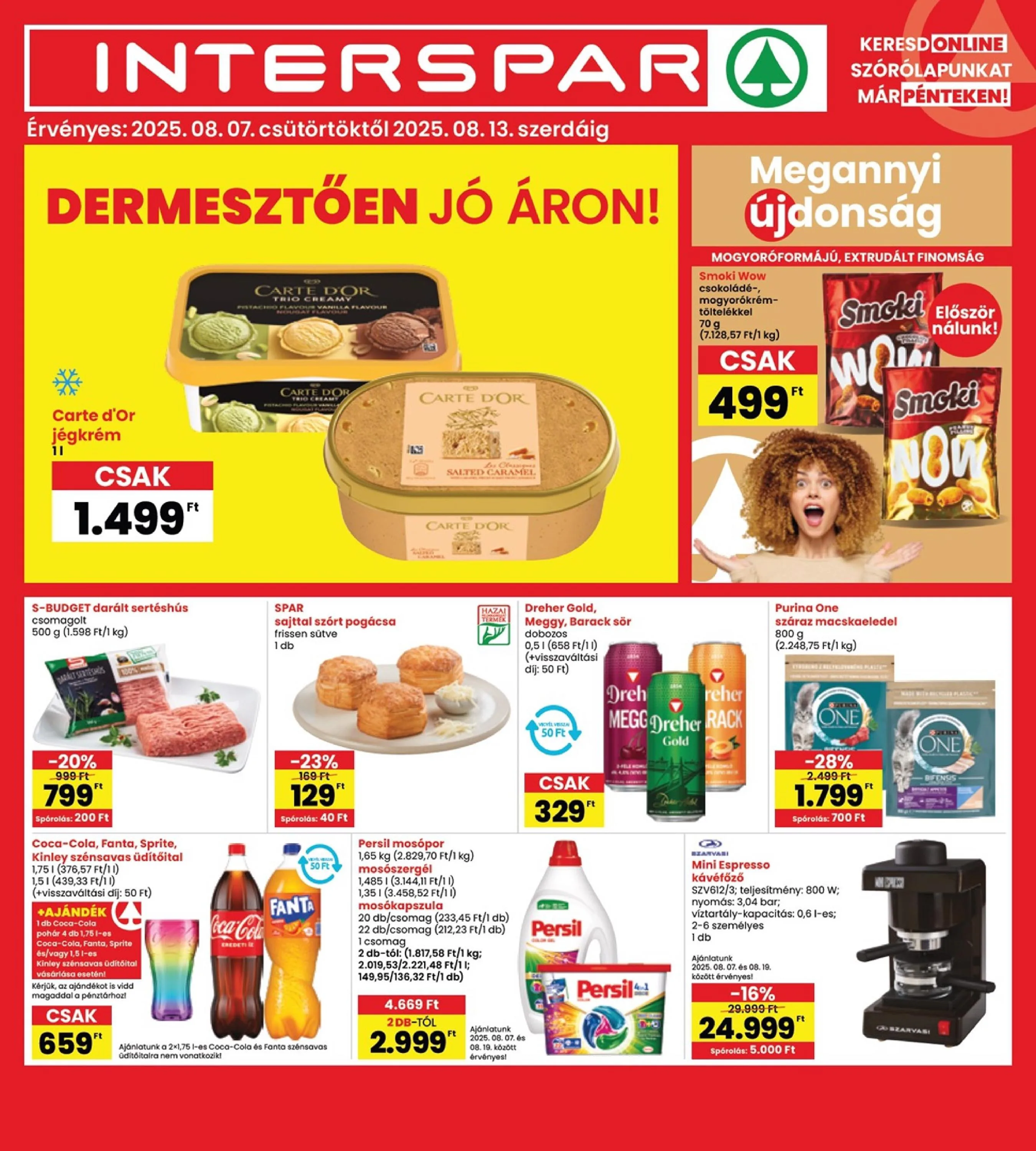 Interspar akciós újság 08.07–08.13
