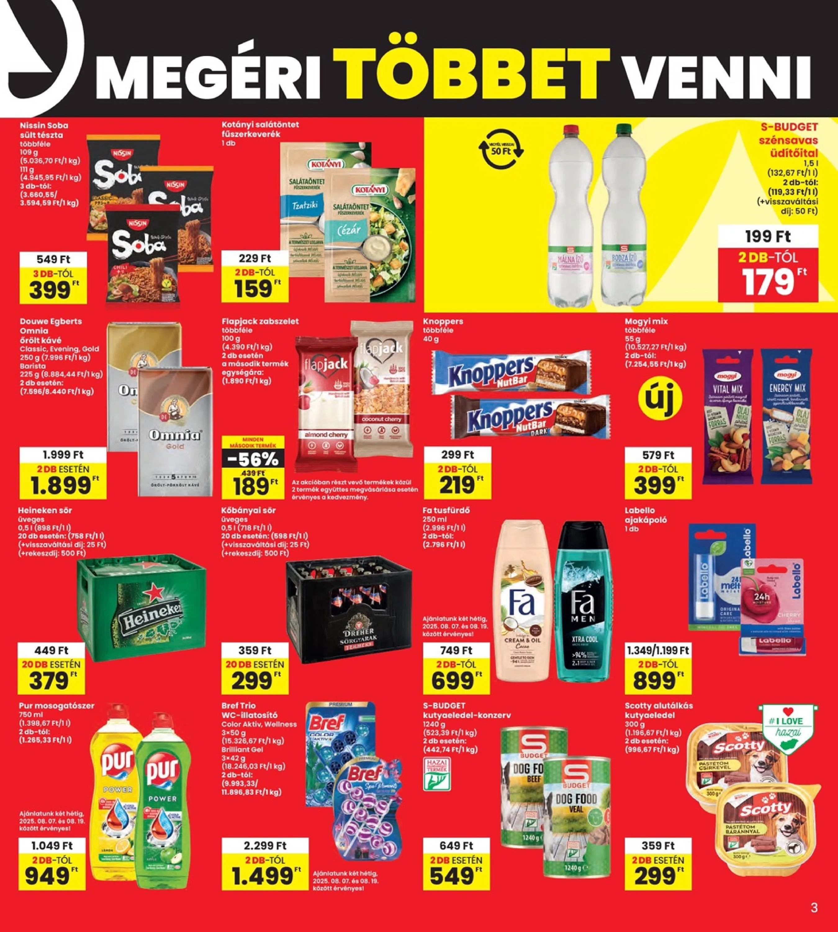 Interspar akciós újság 08.07–08.13 – 10. oldal