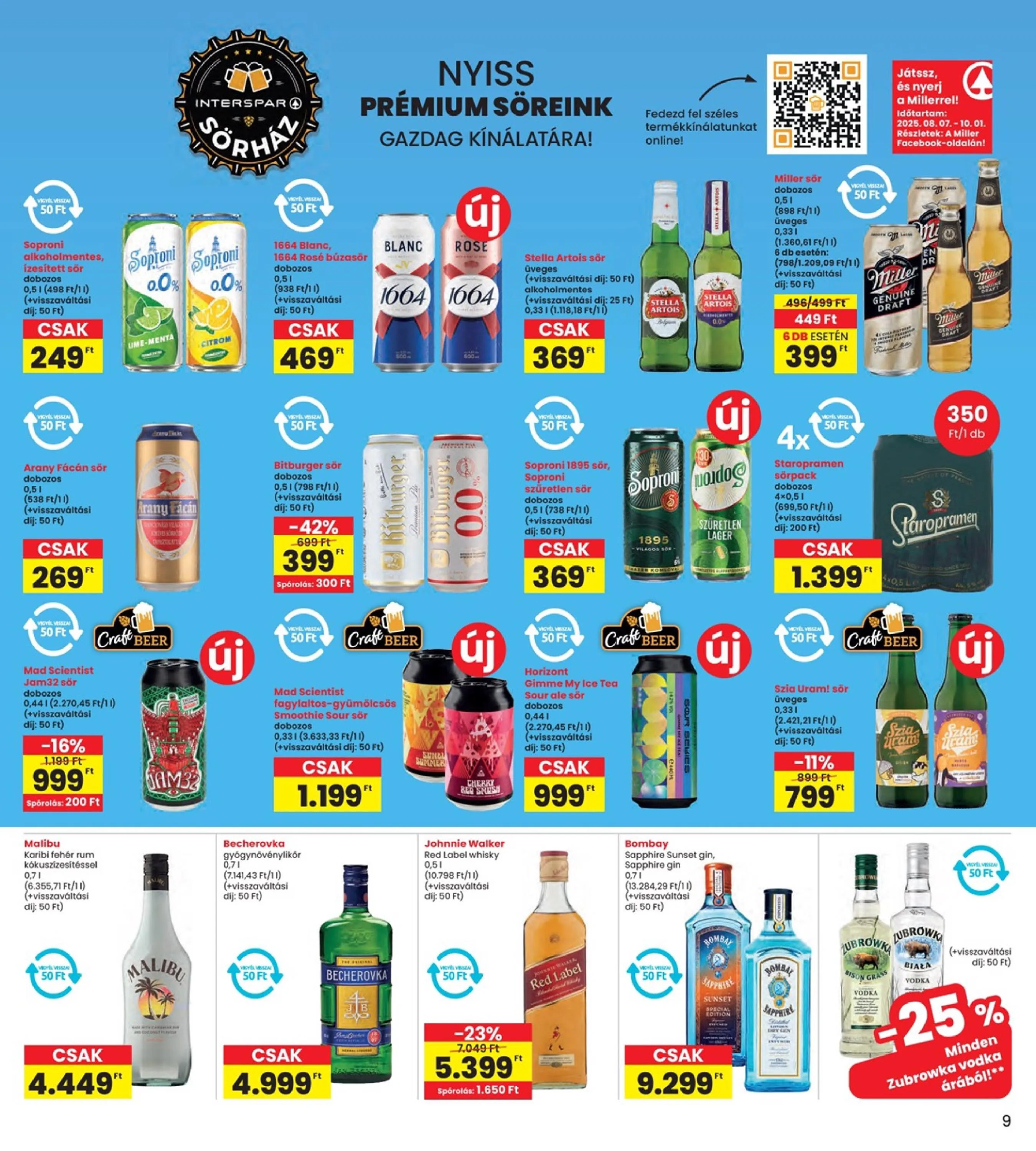 Interspar akciós újság 08.07–08.13 – 16. oldal