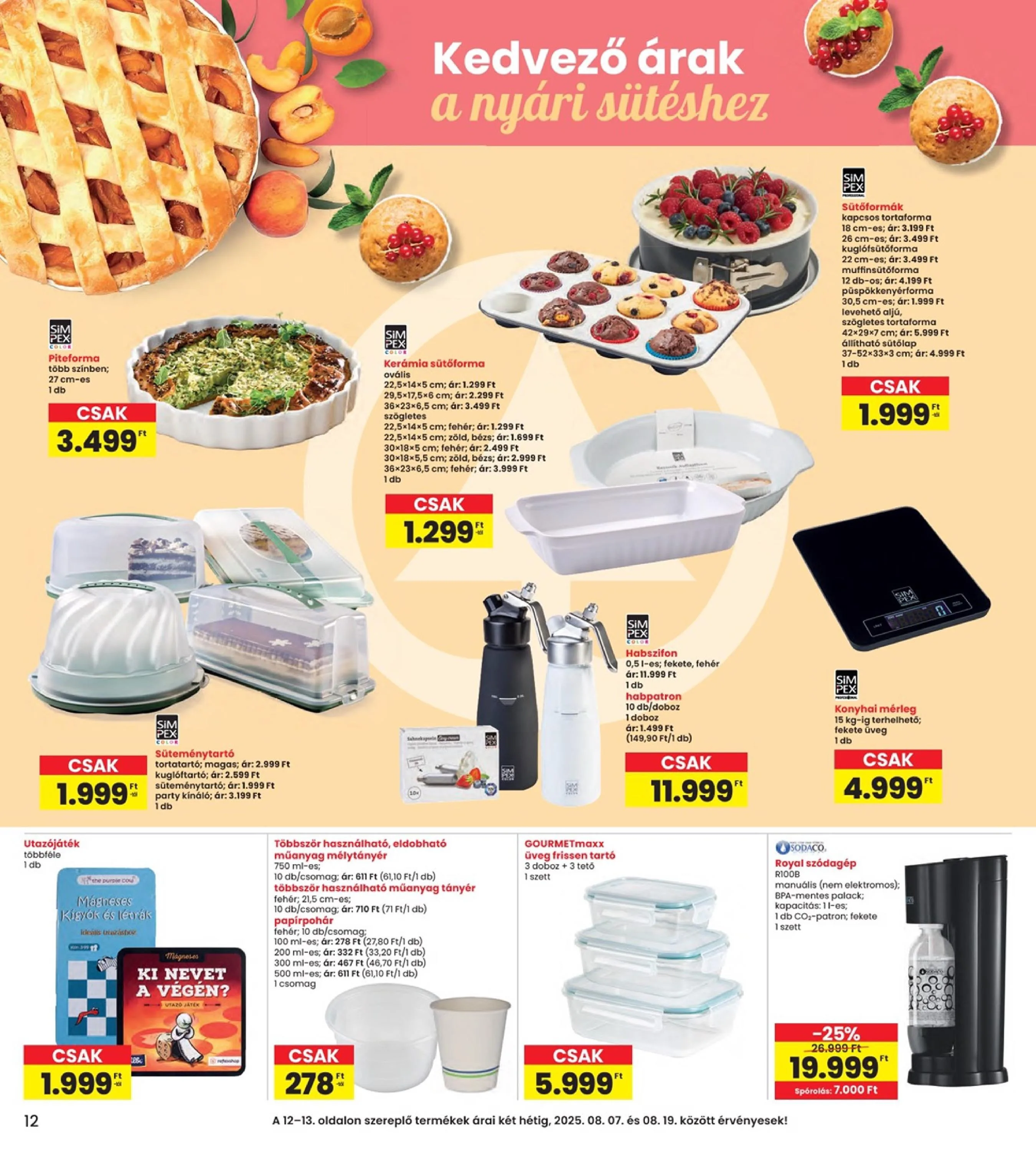 Interspar akciós újság 08.07–08.13 – 4. oldal