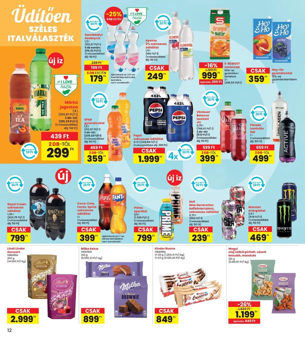Interspar akciós újság 08.14–08.19 – 12. oldal