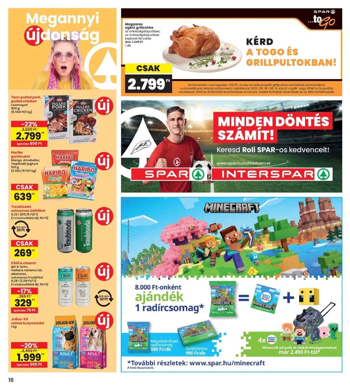 Interspar akciós újság 08.14–08.19 – 16. oldal