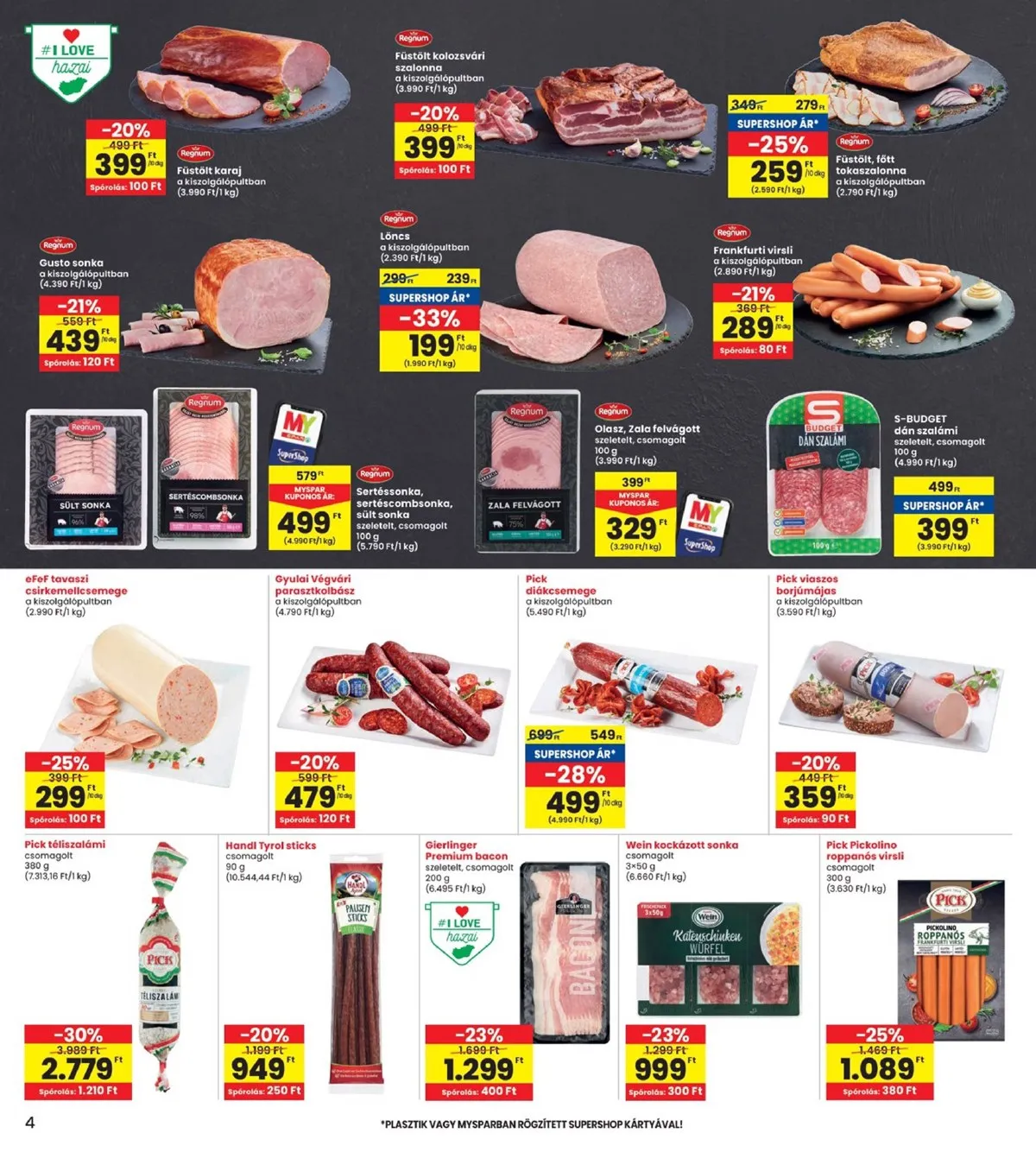Interspar akciós újság 08.14–08.19 – 4. oldal
