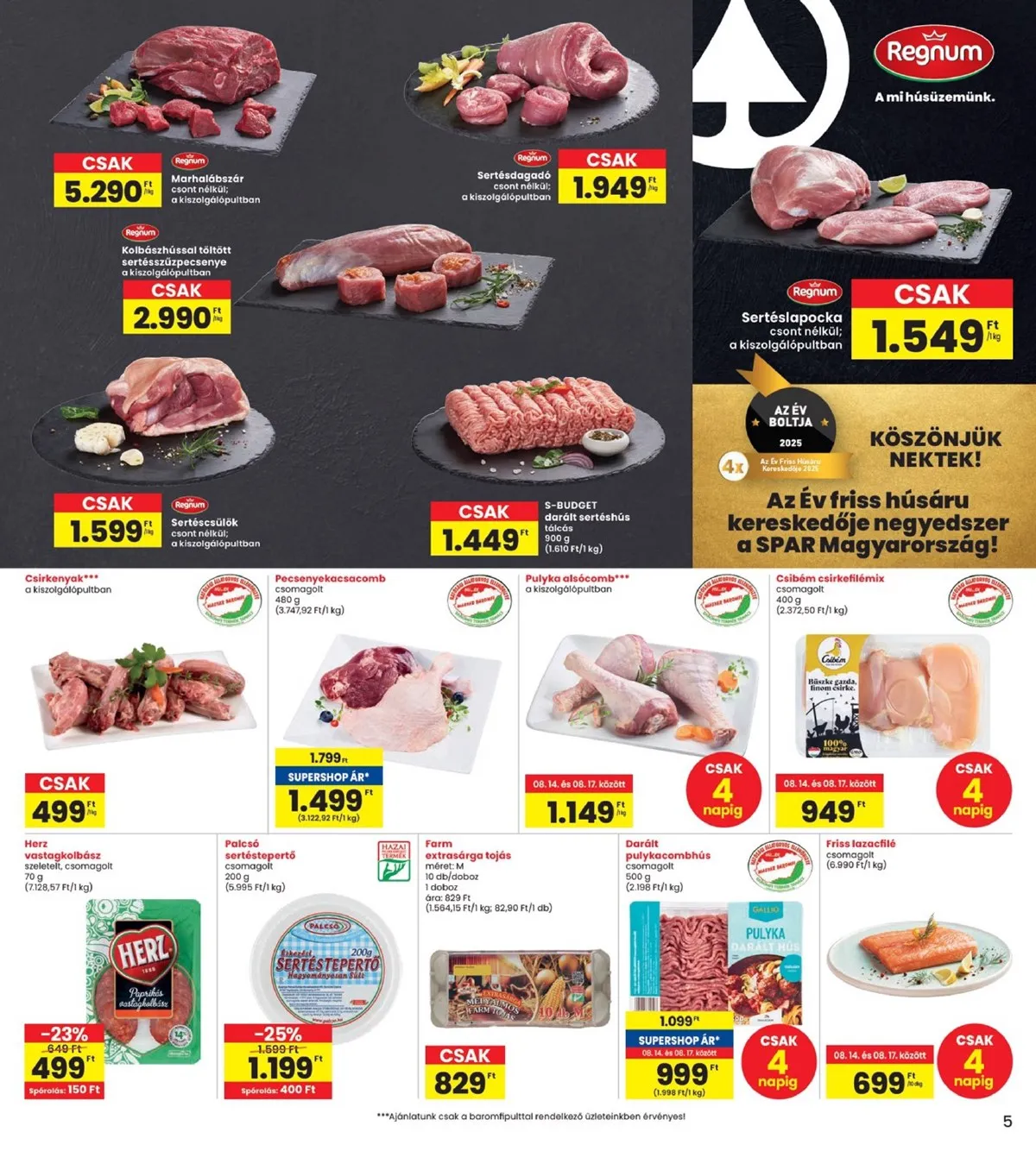 Interspar akciós újság 08.14–08.19 – 5. oldal