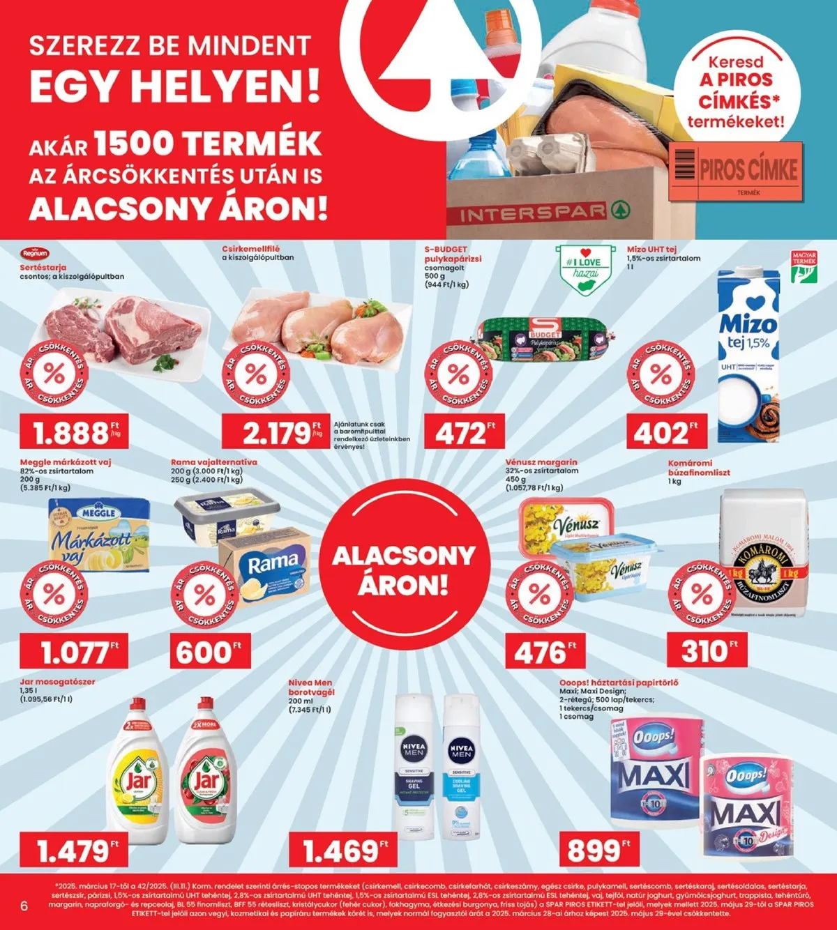 Interspar akciós újság 08.14–08.19 – 6. oldal
