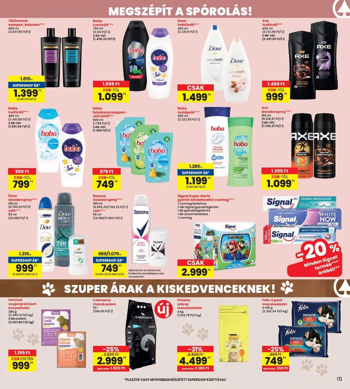 Interspar akciós újság 08.21–08.27 – 15. oldal