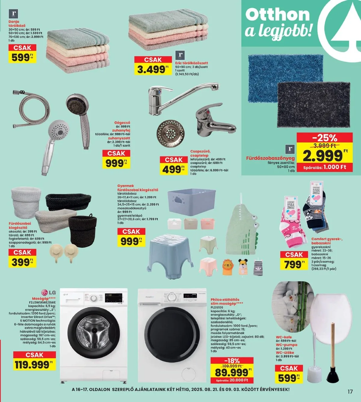 Interspar akciós újság 08.21–08.27 – 17. oldal