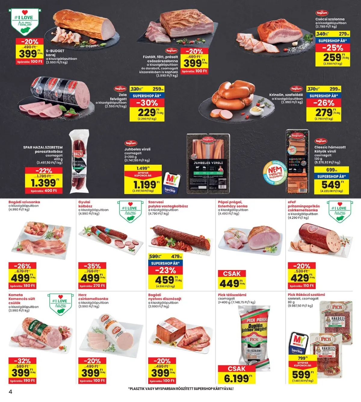 Interspar akciós újság 08.21–08.27 – 4. oldal