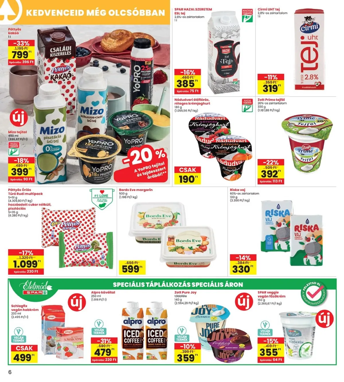 Interspar akciós újság 08.21–08.27 – 6. oldal