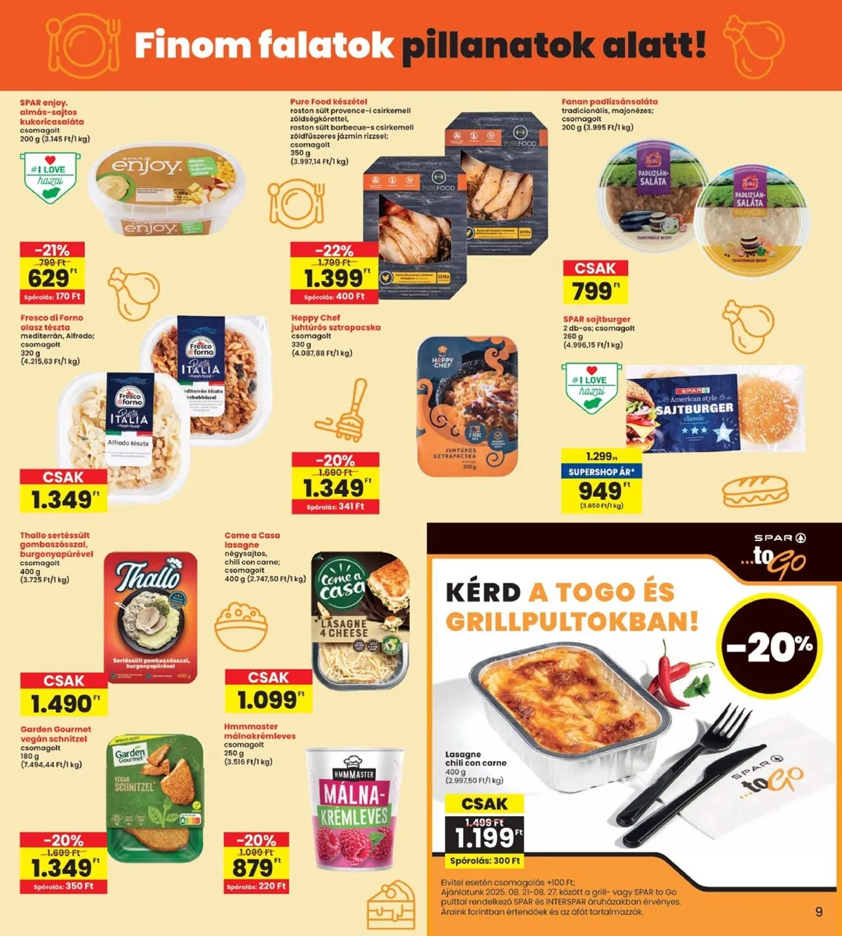 Interspar akciós újság 08.21–08.27 – 9. oldal