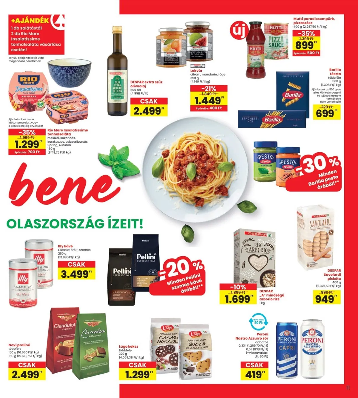 Interspar akciós újság 08.28–09.03 – 11. oldal