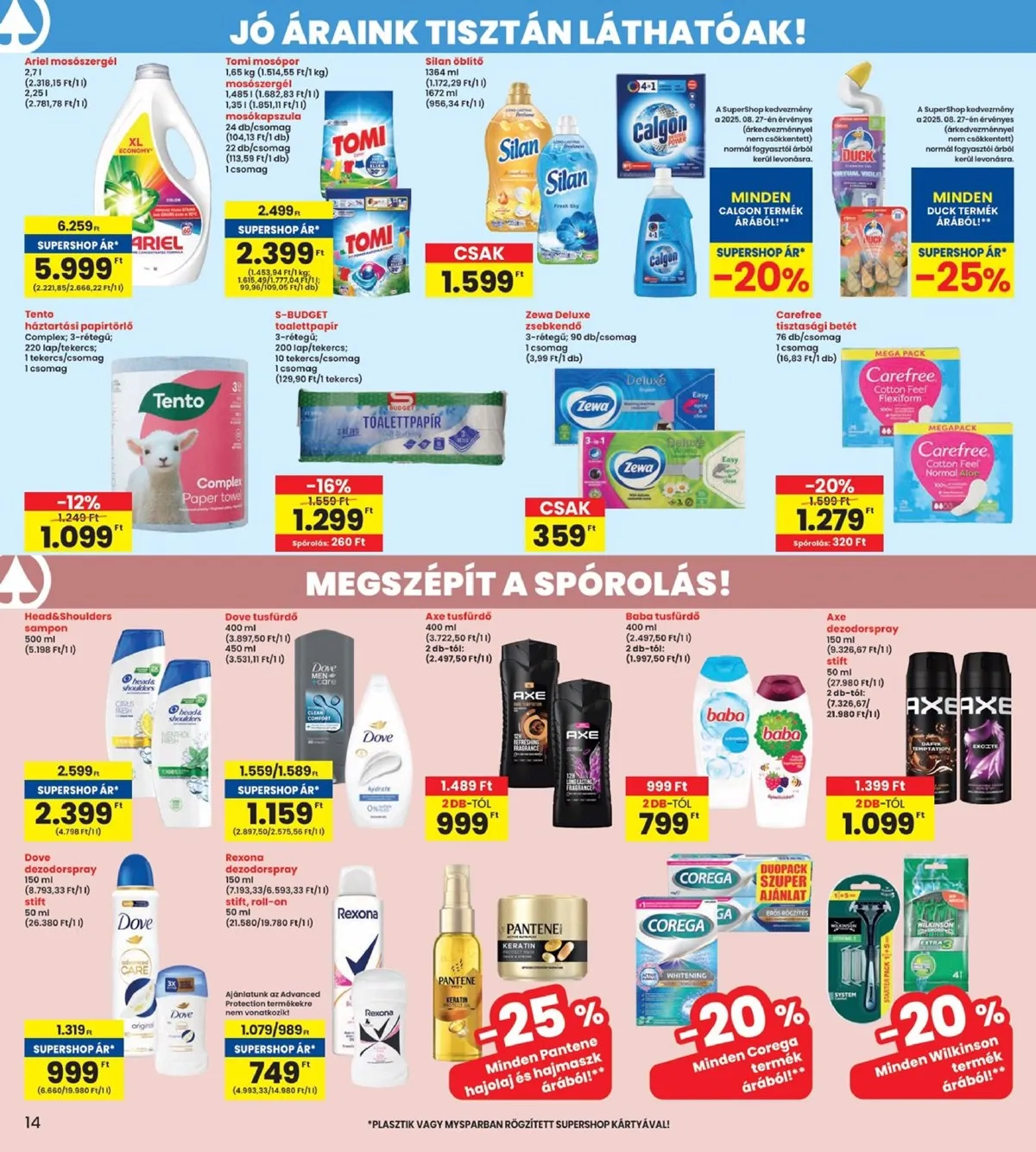 Interspar akciós újság 08.28–09.03 – 14. oldal