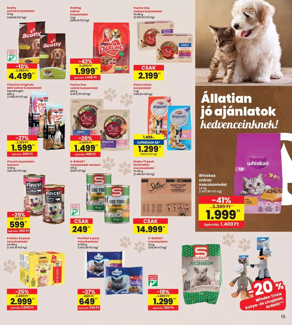 Interspar akciós újság 08.28–09.03 – 15. oldal