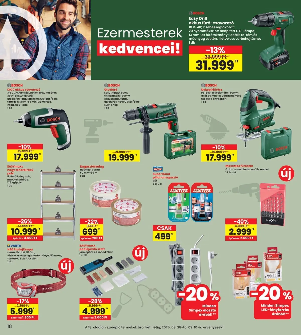 Interspar akciós újság 08.28–09.03 – 18. oldal