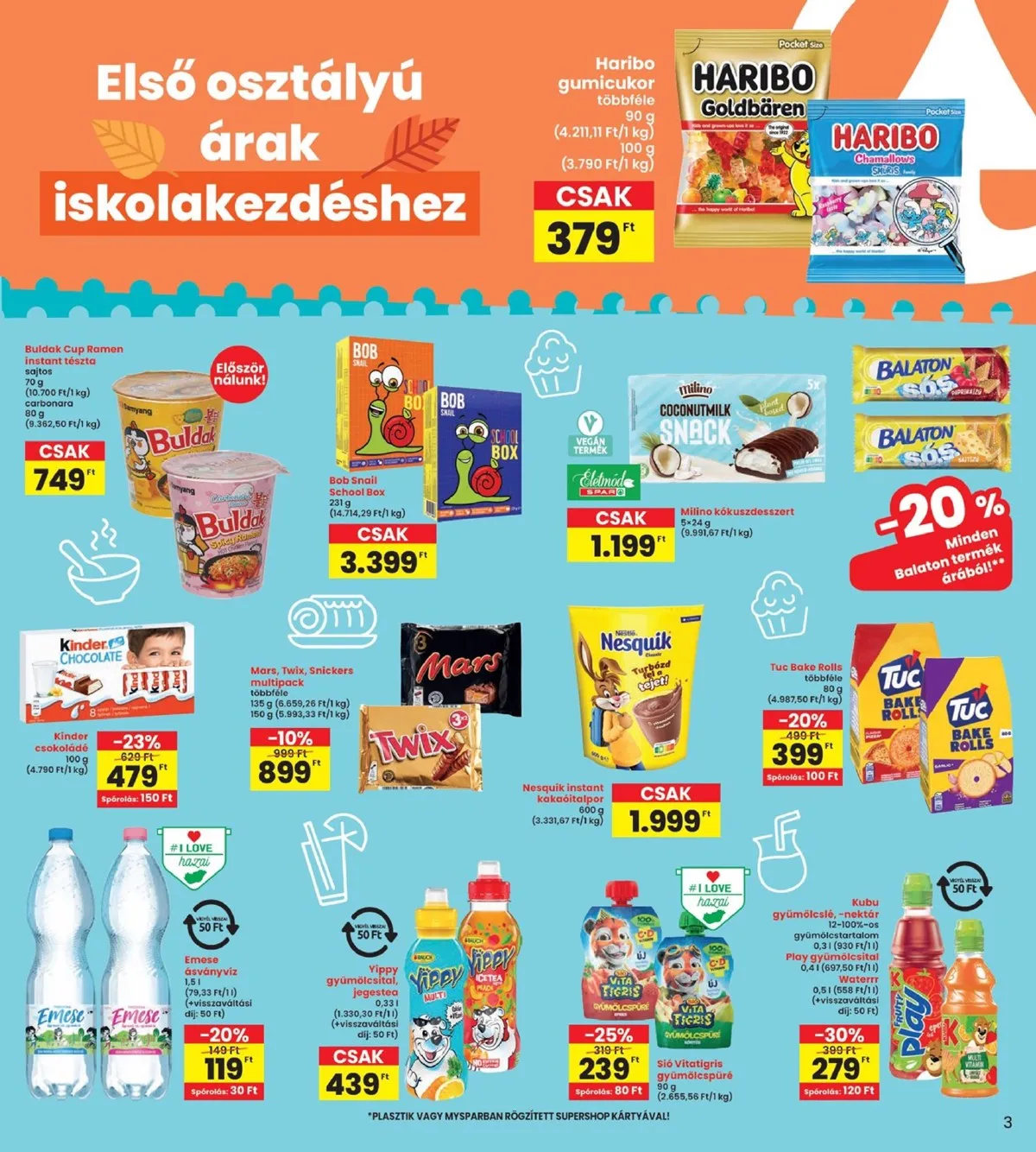 Interspar akciós újság 08.28–09.03 – 3. oldal