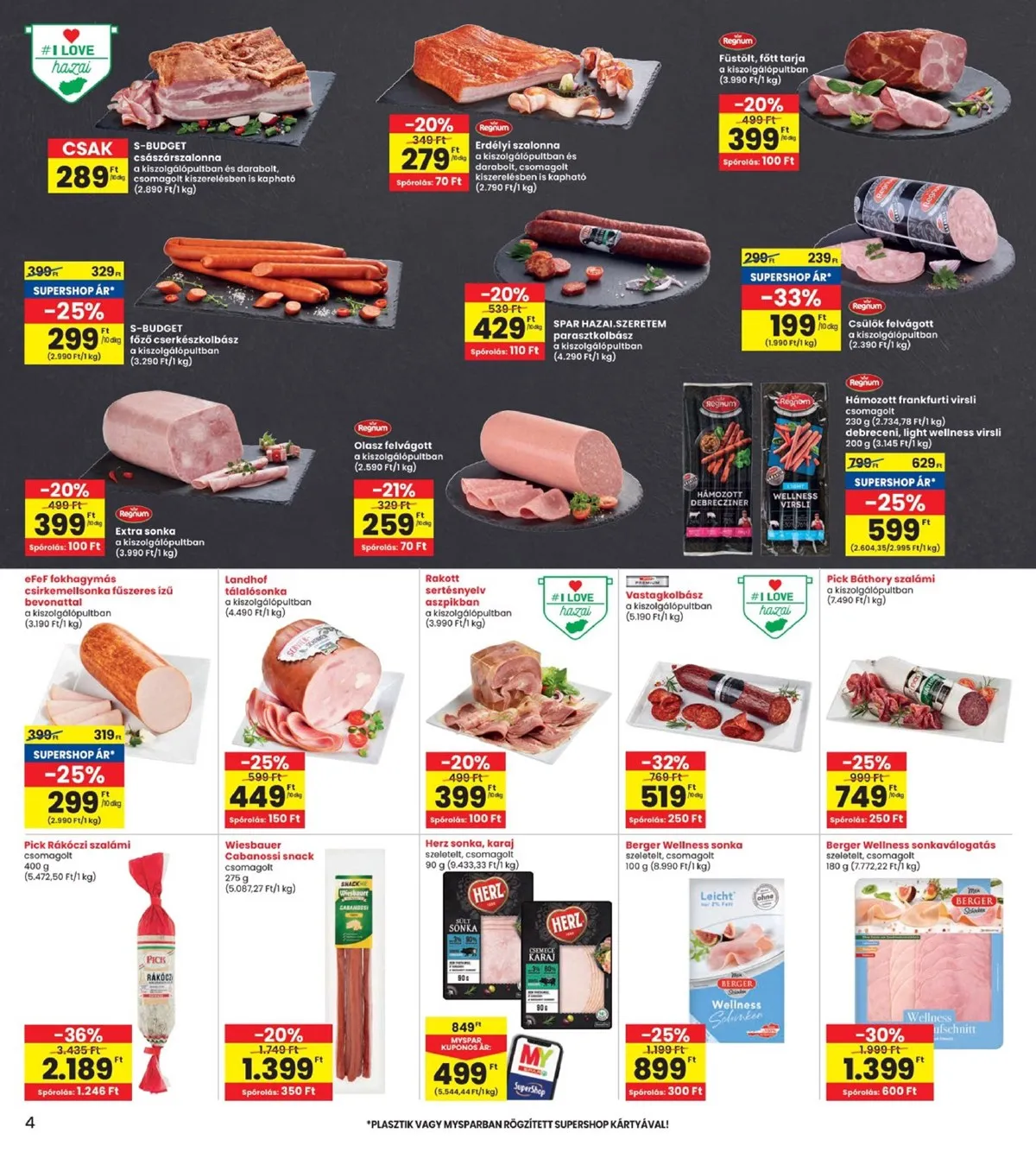 Interspar akciós újság 08.28–09.03 – 4. oldal