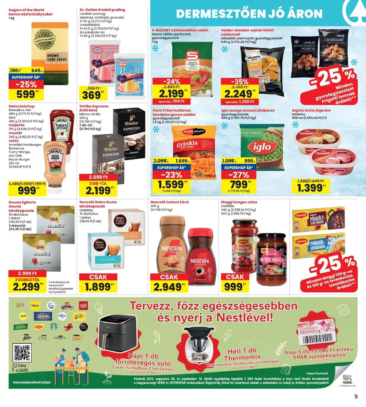Interspar akciós újság 08.28–09.03 – 9. oldal
