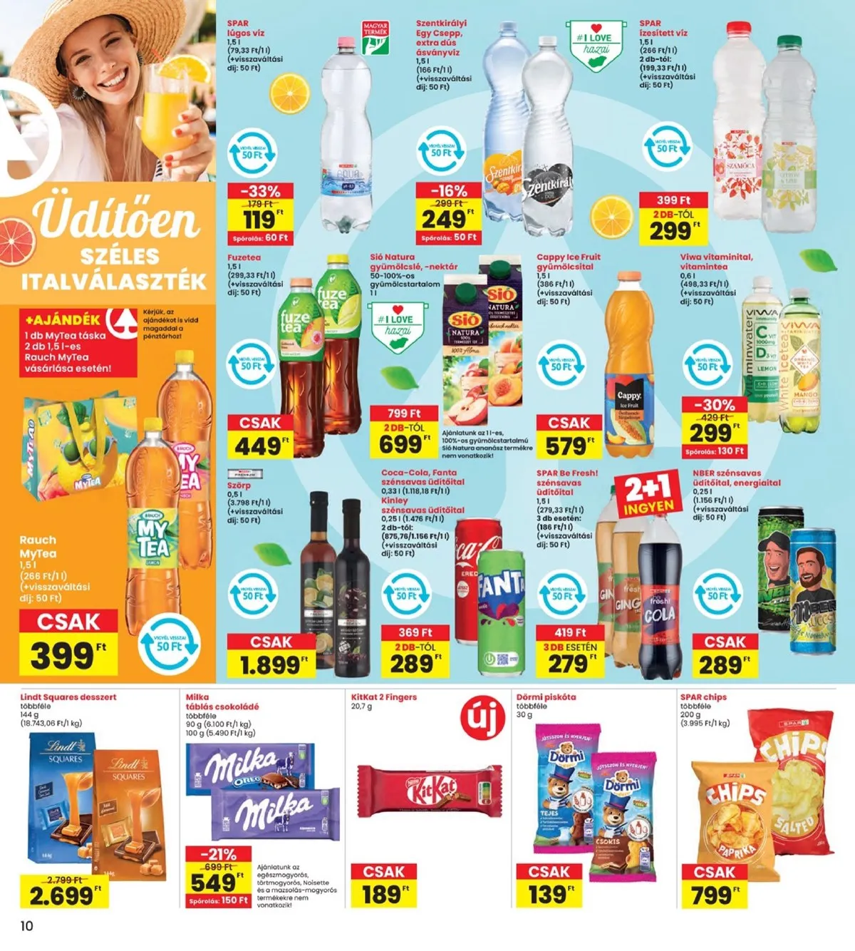 Interspar akciós újság 09.04–09.10 – 10. oldal