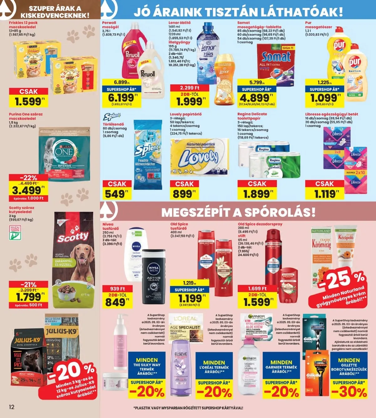 Interspar akciós újság 09.04–09.10 – 12. oldal