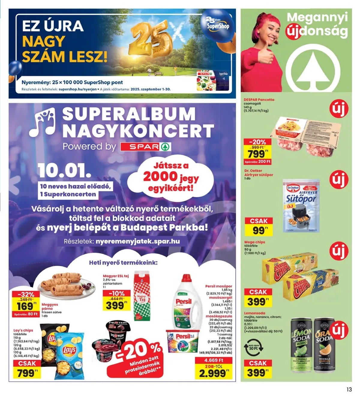 Interspar akciós újság 09.04–09.10 – 13. oldal