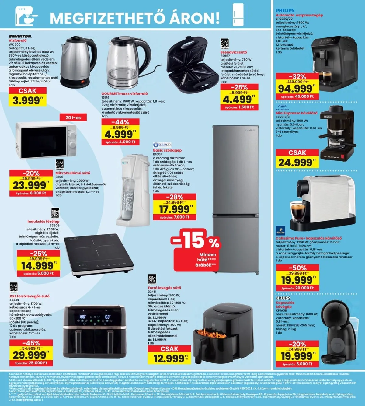 Interspar akciós újság 09.04–09.10 – 15. oldal