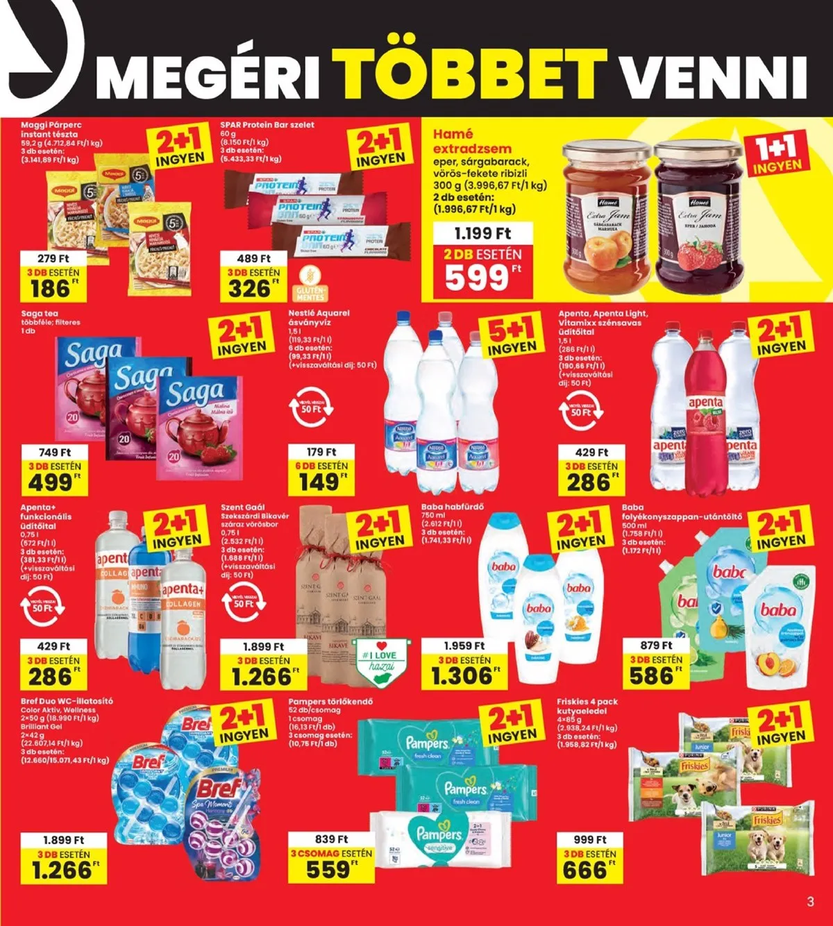 Interspar akciós újság 09.04–09.10 – 3. oldal