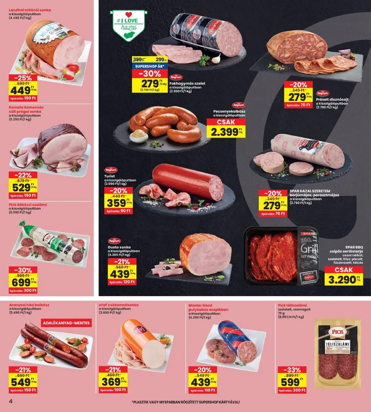 Interspar akciós újság 09.04–09.10 – 4. oldal