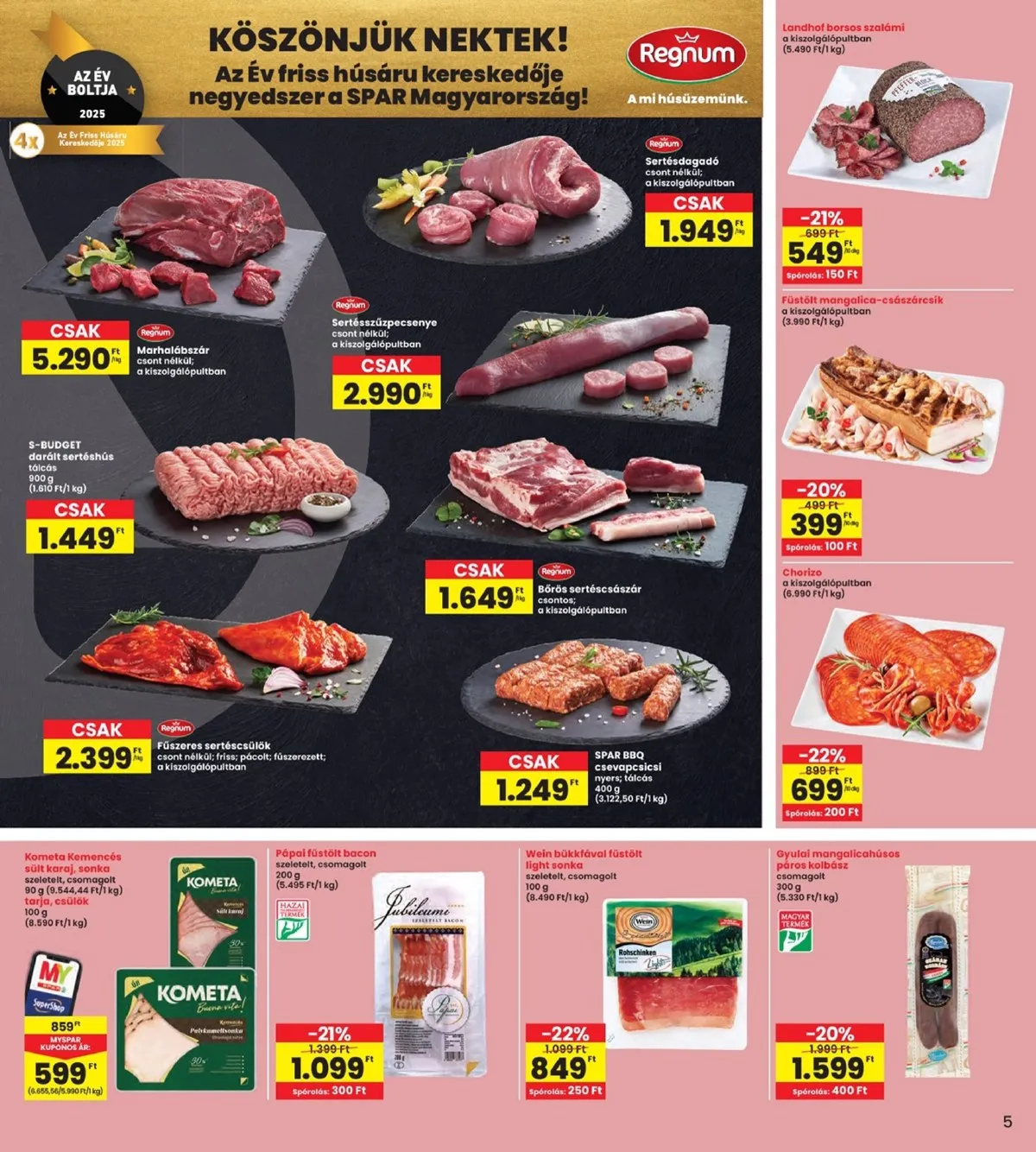 Interspar akciós újság 09.04–09.10 – 5. oldal