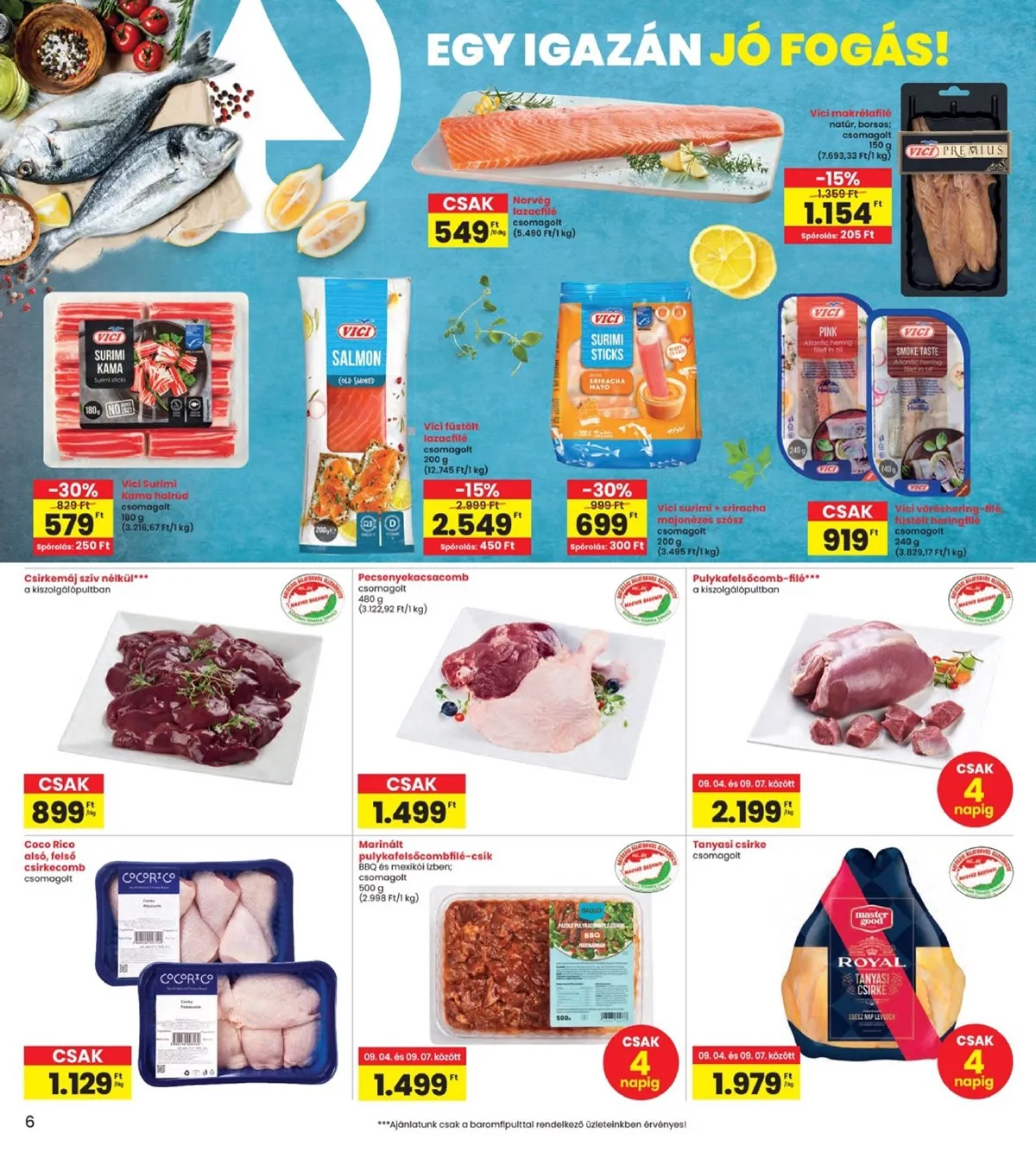 Interspar akciós újság 09.04–09.10 – 6. oldal