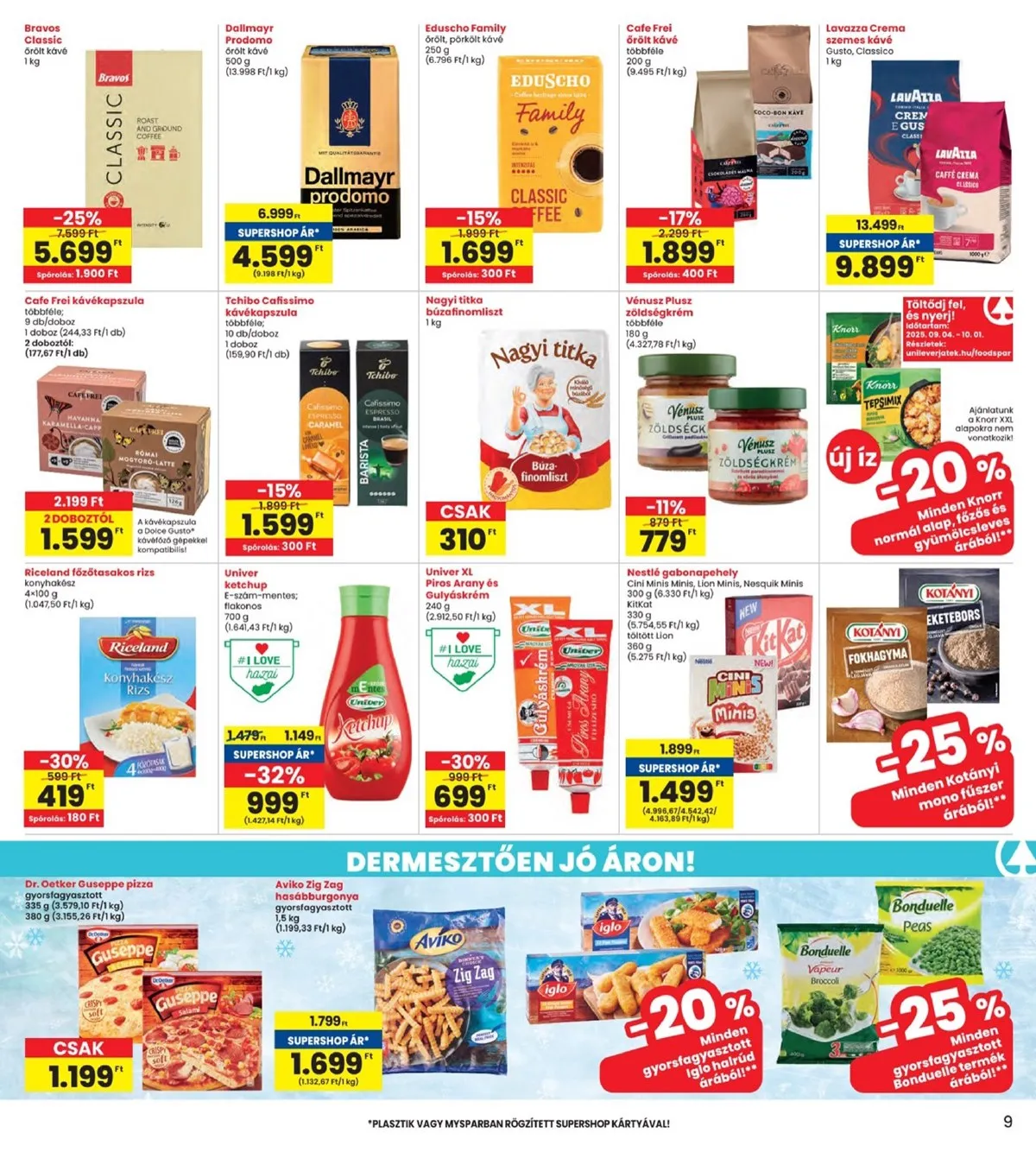 Interspar akciós újság 09.04–09.10 – 9. oldal