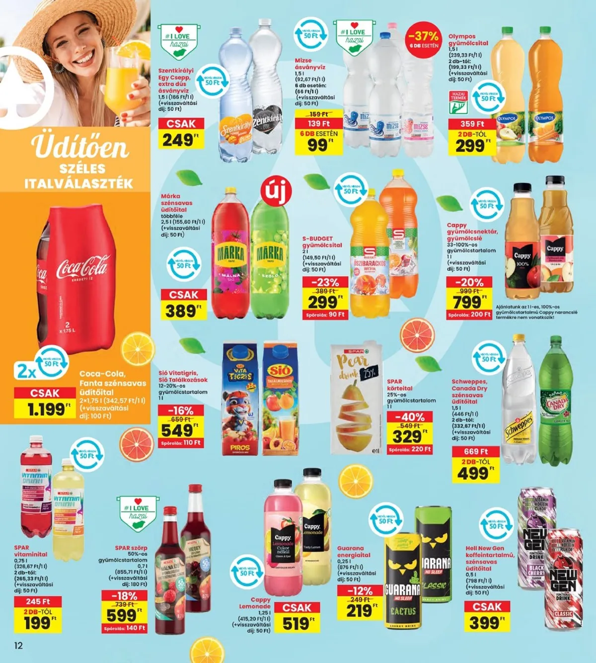 Interspar akciós újság 09.11–09.17 – 12. oldal