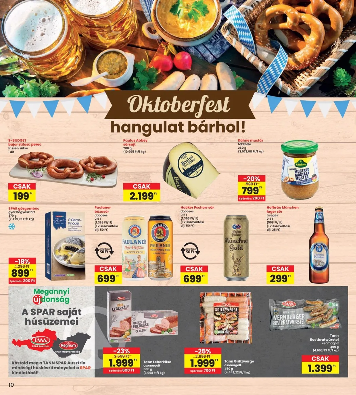 Interspar akciós újság 09.18–09.24 – 10. oldal