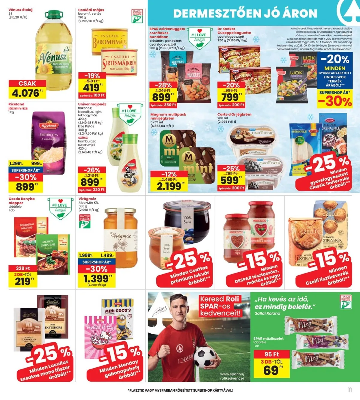 Interspar akciós újság 09.18–09.24 – 11. oldal