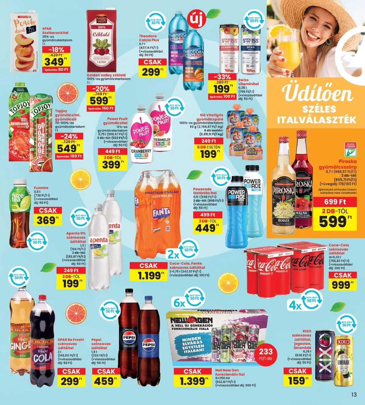 Interspar akciós újság 09.18–09.24 – 13. oldal