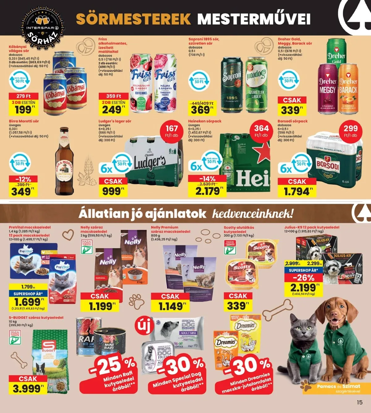 Interspar akciós újság 09.18–09.24 – 15. oldal