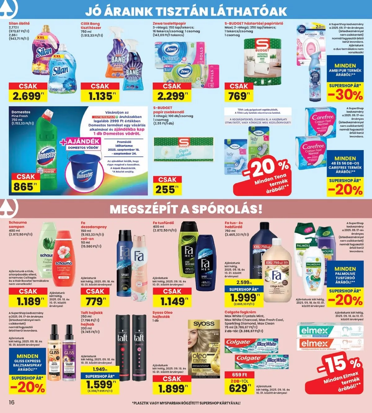Interspar akciós újság 09.18–09.24 – 16. oldal