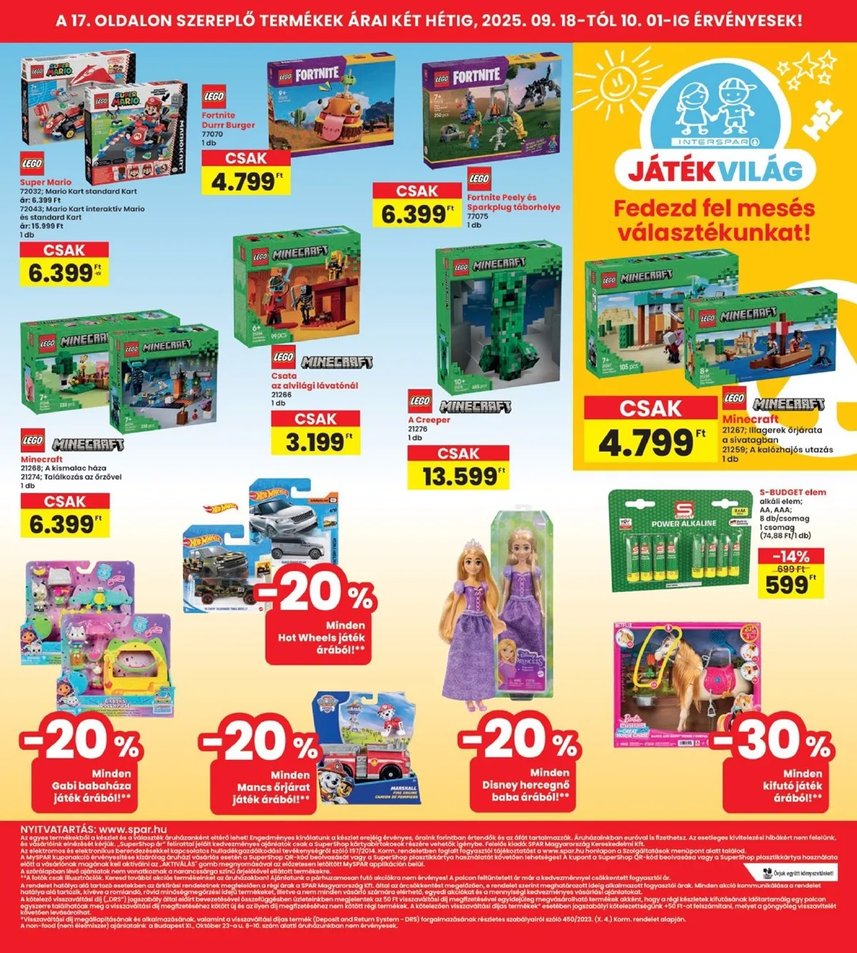 Interspar akciós újság 09.18–09.24 – 17. oldal